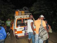 <p> Stuck in the mud 200km from Georgetown. </p>